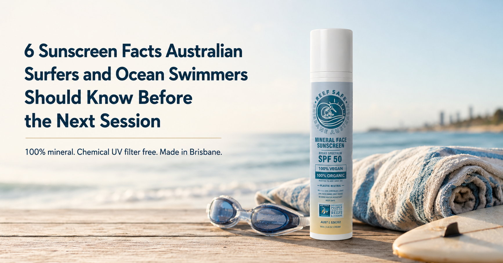 6 Sunscreen Facts Australian Surfers and Ocean Swimmers Should Know Before the Next Session