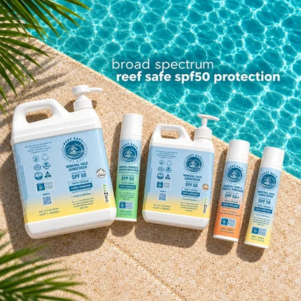 Reef Safe Zinc Mineral Face Sunscreen SPF50 2kg