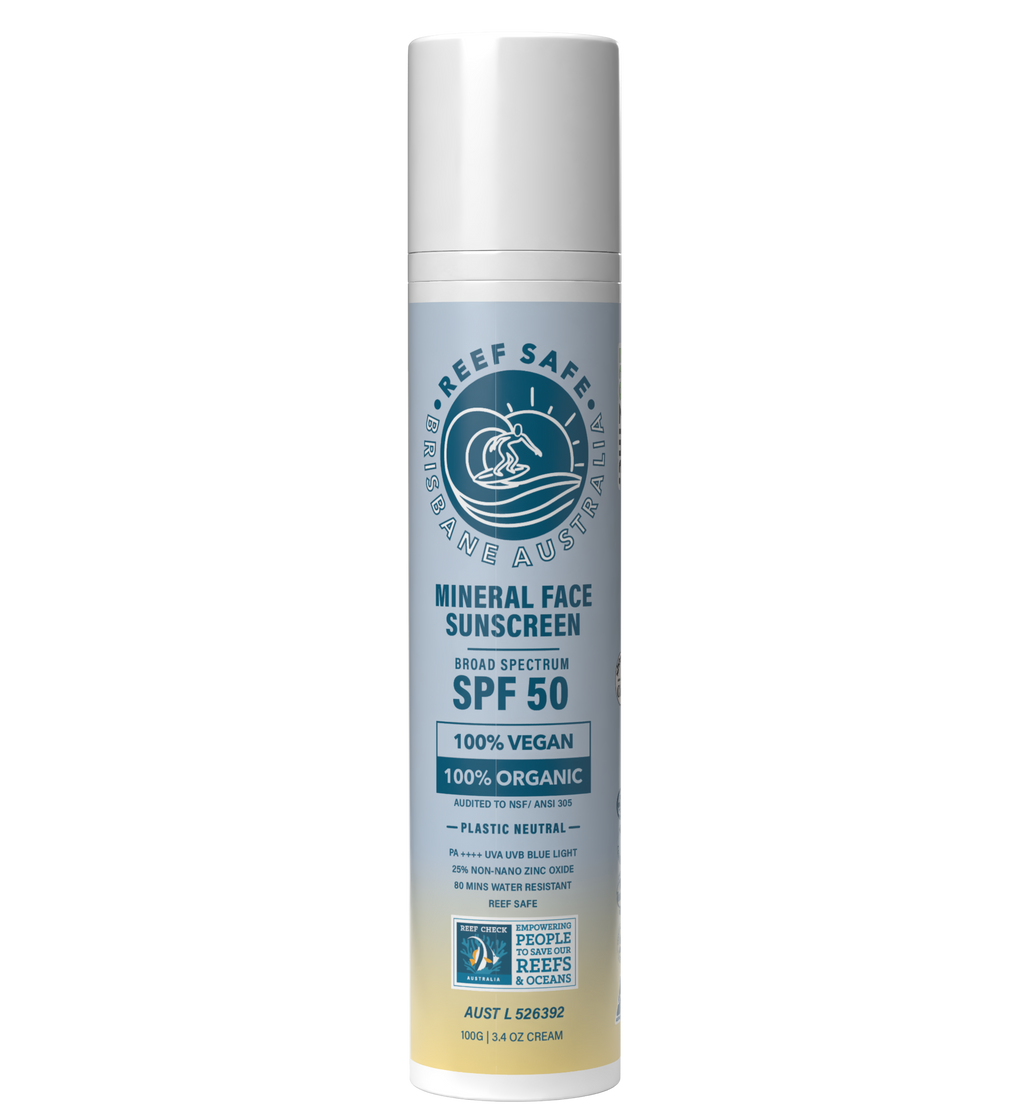 Reef Safe Mineral Face Sunscreen SPF 50 