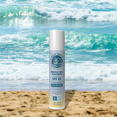 Reef Safe Zinc Mineral Face Sunscreen SPF50 100g